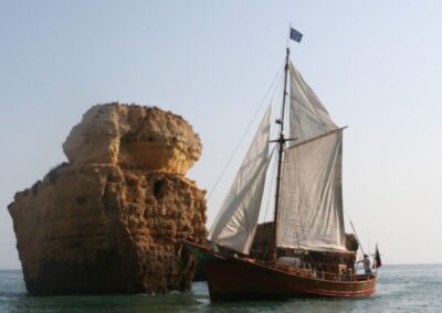 barbacoa en barco Algarve TITOTRAVEL