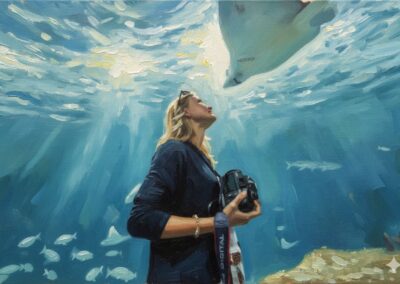 Entrada principal del Oceanogràfic de Valencia con su arquitectura icónica de Felix Candela, ideal para visitas en familia y grupos.