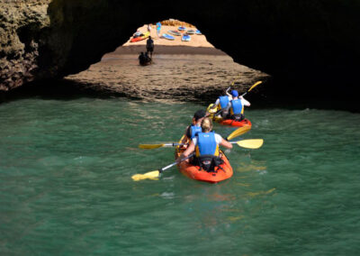 Paseo en barco y kayak Albufeira | TITOTRAVEL