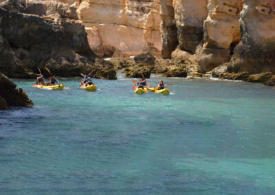 Tour en kayak por la costa del Algarve | TITOTRAVEL