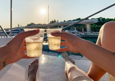 Catamaran por Malaga atardecer | TITOTRAVEL