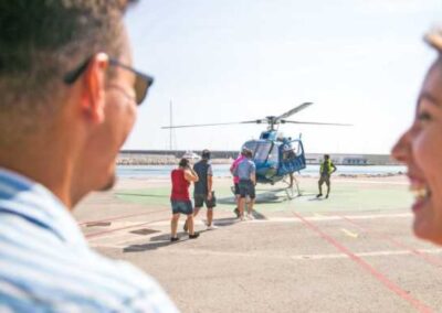 Volar en helicóptero por Barcelona | TITOTRAVEL