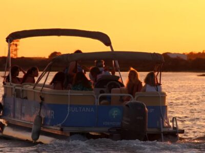 Barco al atardecer Ria Formosa en Faro | TITOTRAVEL