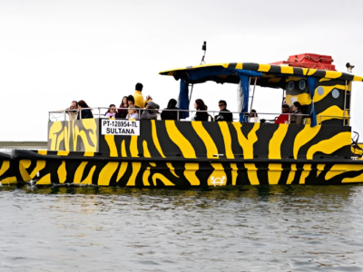 Barco al atardecer Ria Formosa en Faro | TITOTRAVEL