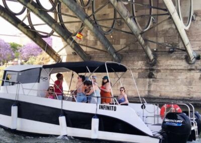 Tour privado Guadalquivir | Barco privado Guadalquivir