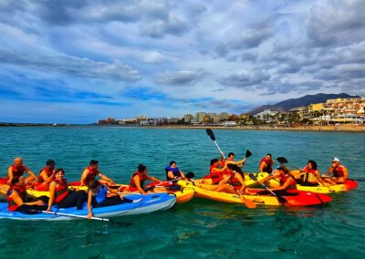 Experiencia en Kayak y Snorkel Benalmádena | TITOTRAVEL