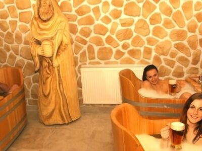Cerveza y masaje en Praga