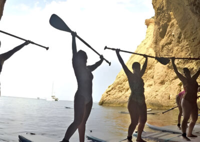 Clase paddle surf Ibiza | TITOTRAVEL