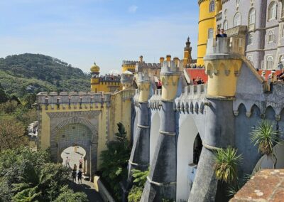 Palacio de la Pena ruta en ebike a Sintra- Cascais desde Lisboa | TITOTRAVEL