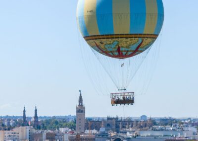 Entrada al globo Nao Vigía Sevilla | TITOTRAVEL | Subida al Nao Vigía el globo de Sevilla