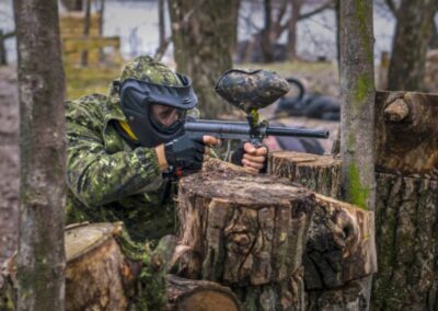 Soft paintball en Aznalcóllar Sevilla | TITOTRAVEL | Jugar soft paintball en Aznalcóllar