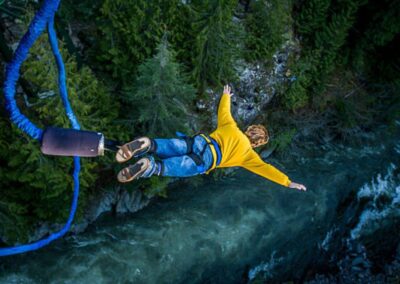 Salto de puenting solo los Domingos Aznalcóllar Sevilla | TITOTRAVEL | Salto de puente Aznalcóllar Sevilla