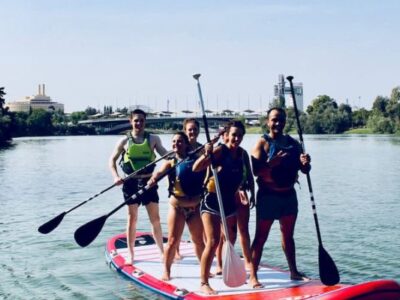 Paddle-Boarding Gigante en Grupo Sevilla | TITOTRAVEL