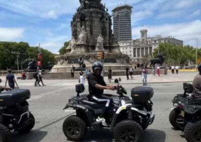 Paseo en quad biplaza por la Rambla Barcelona | TITOTRAVEL