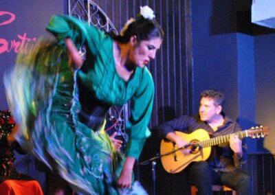 Actuación flamenca con cena y taller Madrid | TITOTRAVEL