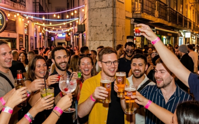 La mejor ruta de bares y fiesta en Lisboa para grupos