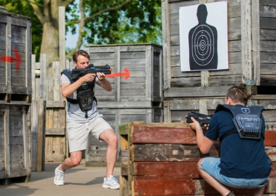 Laser Tag en Ámsterdam Batalla en Arena Outdoor en UP Events